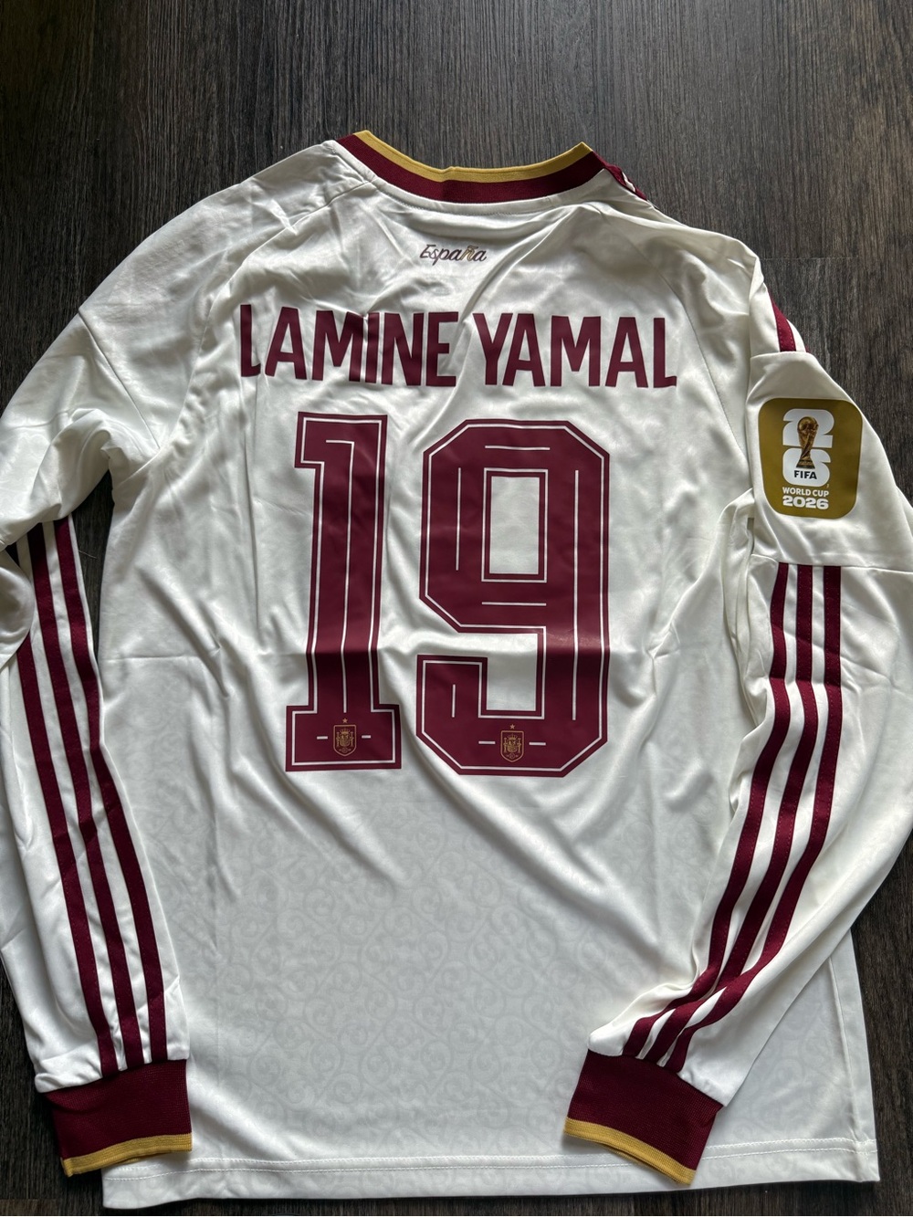 Adidas lamine yamal brand new long sleeve soccer jersey world cup soccer 2026 - Picture 6 of 12